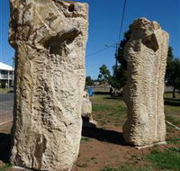 Fossilised Forrest Sculptures - Goulburn Accommodation