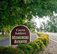 Memorial Avenue in Cowra - Goulburn Accommodation