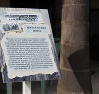 Woomargama Heritage Signs - Goulburn Accommodation