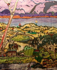 Adaminaby Memorial Hall Stage Curtain - Goulburn Accommodation 2