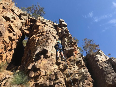 Rock Climbing In Morialta - Goulburn Accommodation 1