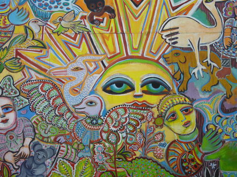 The Painting Of Life By Mirka Mora - Goulburn Accommodation 0