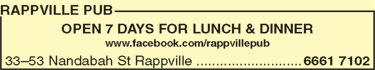 Rappville Pub - Goulburn Accommodation 1