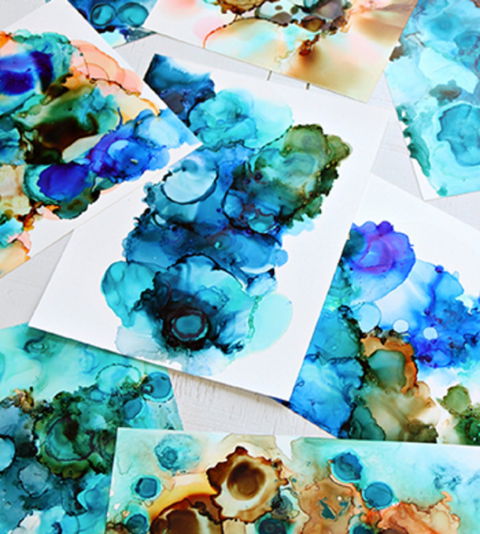Alcohol Ink Art Class - Goulburn Accommodation 0
