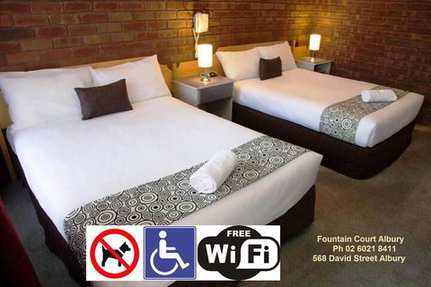 Fountain Court Motor Inn Albury - Goulburn Accommodation 7