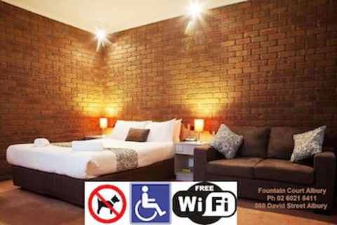 Fountain Court Motor Inn Albury - Goulburn Accommodation 0
