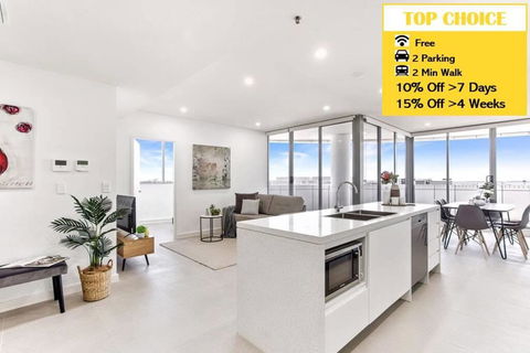 ESQ Astonishing 3BD Apartment 1 Min From Train Station - Goulburn Accommodation 0