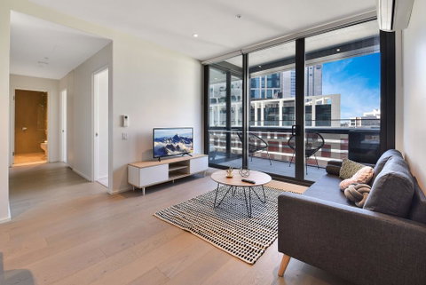 Family Loved-2BR Apt @ Docklands - Free Parking - Goulburn Accommodation 0