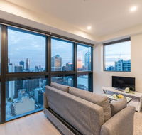 Melbourne Sky View 1 Bedroom AptLa Trobe Tower - Goulburn Accommodation
