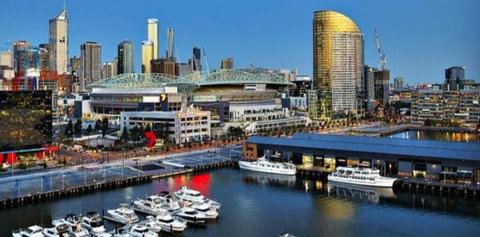 1201P Docklands 2Bed 1bath Water View - Goulburn Accommodation 0