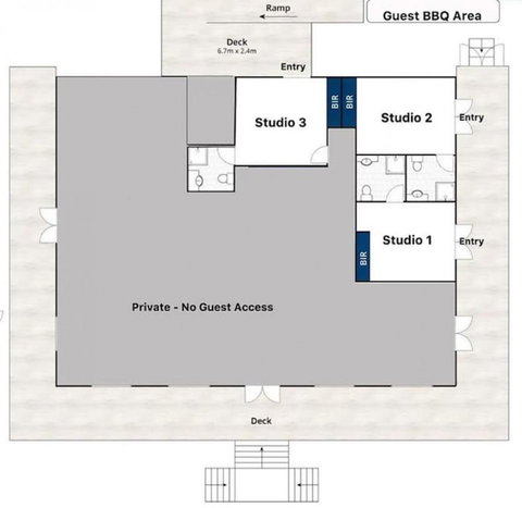 Galbraith Beach Studios - Studio 1 - Goulburn Accommodation 2
