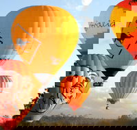 Natural Bridge  Springbrook Waterfalls Tour  Hot Air Balloon with Breakfast - Goulburn Accommodation